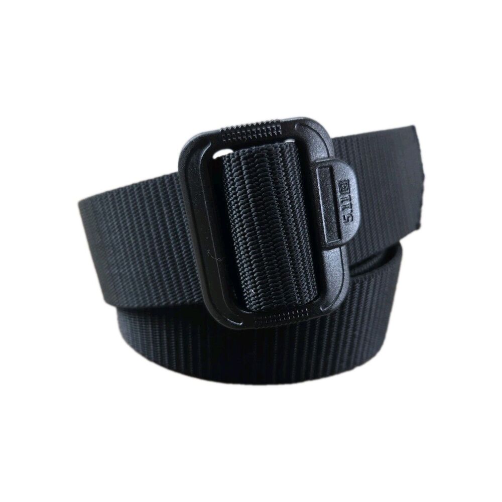5.11 Tactical 1.75" TDU Belt 59552 Black   44" Full Length Nylon Webbing XL/2XL